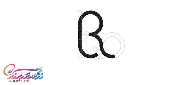 طراحی لوگو با دو حرف